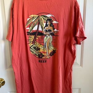 Reef Sunset Coral T-Shirt